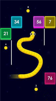 貪吃蛇遇上打方塊(Snake VS Block)官方版截圖2