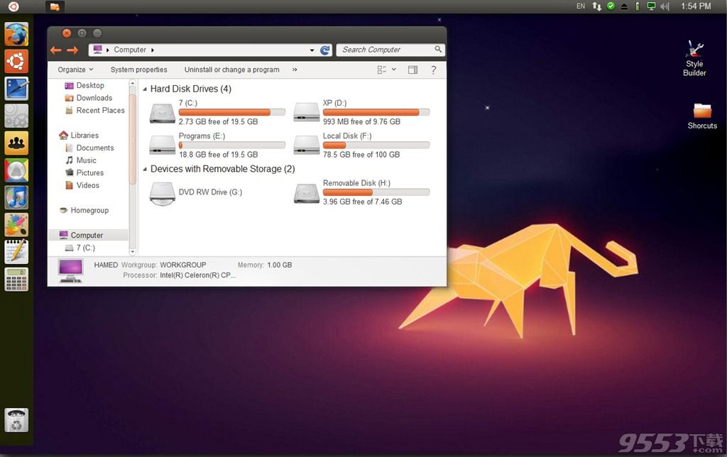 ​ubuntu skin pack 14 