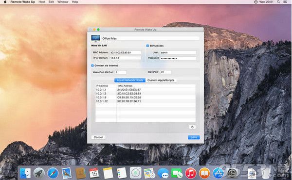 Remote Wake Up Mac版