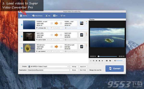 Super Video Converter Pro Mac版
