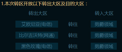 英雄联盟特惠转区系统活动地址下载