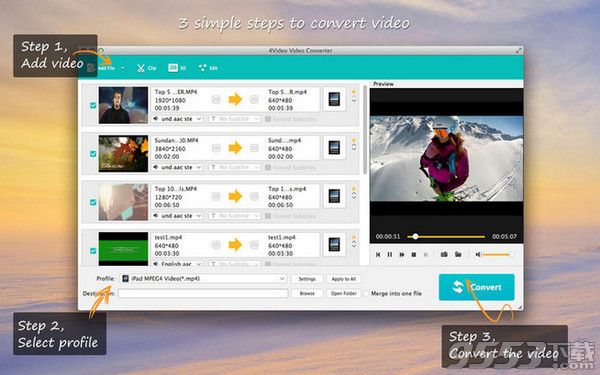 4Video Video Converter Mac版