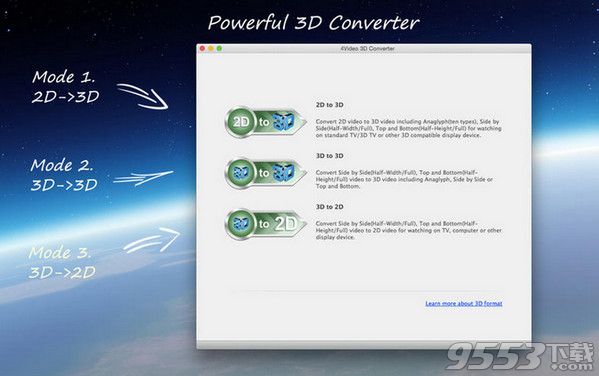 4Video 3D Converter Mac官方版