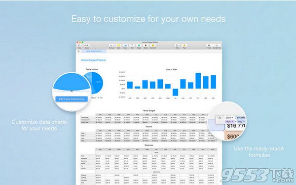 Spreadsheet Lab for Numbers Mac版