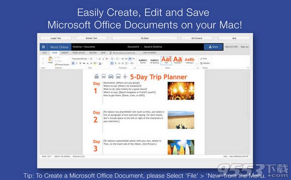 1Doc for Microsoft Office 365 Online Mac官方版