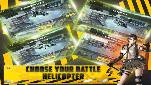 Gunship Battle Copte(武装直升机)游戏截图1