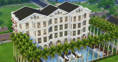 模拟人生4 v1.31五星级棕榈树度假酒店MOD