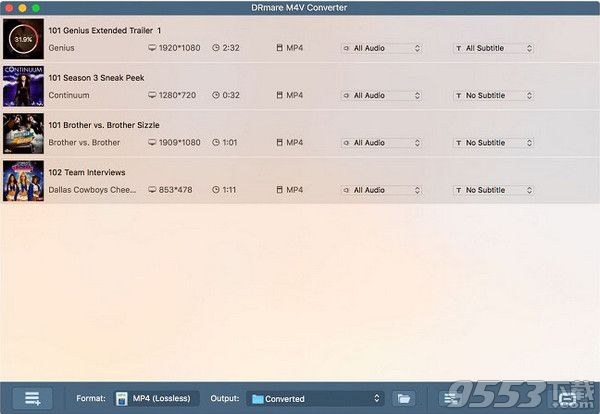 DRmare M4V Converter Mac破解版