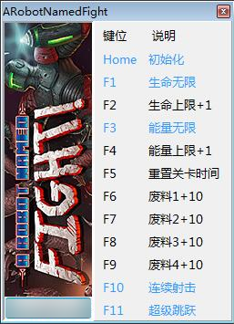 名为战斗的机器人 v1.0.0.6十一项修改器