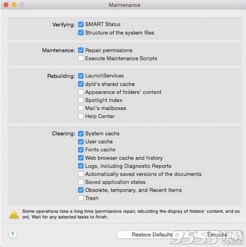 Maintenance苹果电脑破解版