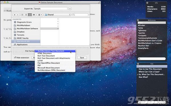 MultiMarkdown Composer 4 Mac破解版