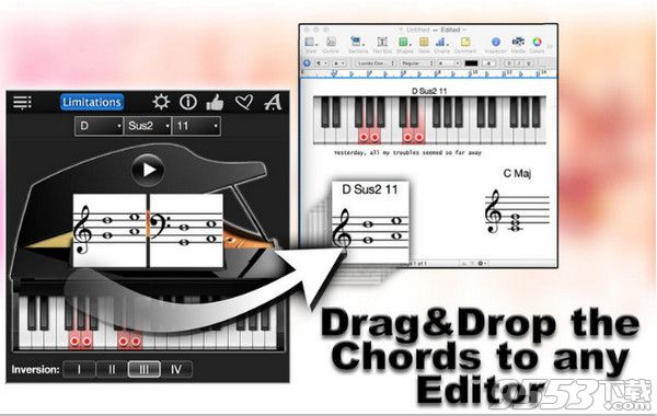 Piano Chords Compass Mac版