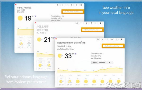 WeatherPlus Mac中文破解版