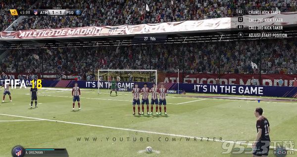 实况足球2018与FIFA18哪个画面更好 实况足球2018与FIFA18画面对比