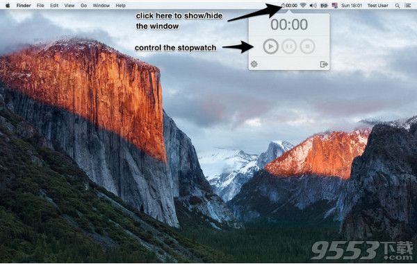 Menu Stopwatch Mac破解版