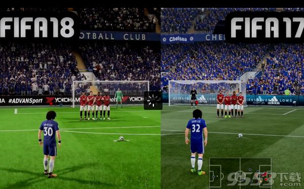 FIFA18与FIFA17点球任意球对比视频地址 FIFA18与FIFA17点球任意球有什么区别