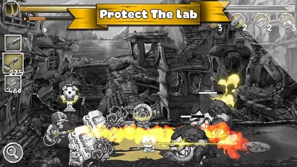 合金防御:战争之火手游iPhone版(Metal Defender: Battle Of Fire)截图4