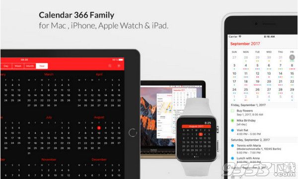 Calendar 366 II 2017 Mac中文破解版