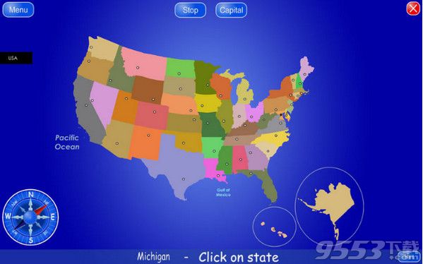 50 States and Capitals Mac免费版