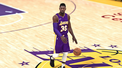 NBA2K18 湖人队兰德尔身形面补MOD