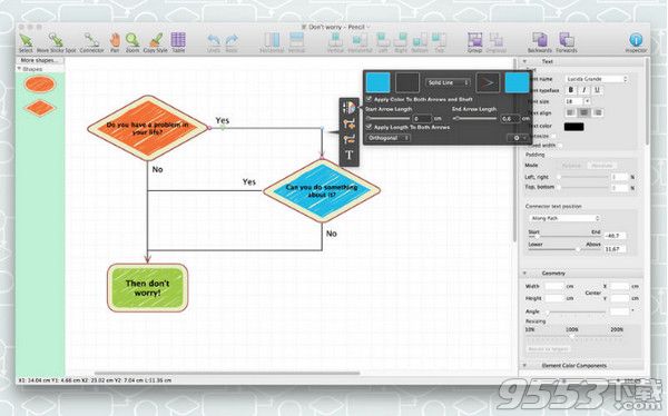 Diagrammix Lite Mac中文免费版(流程图软件)|