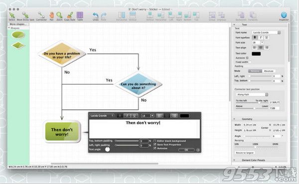 Diagrammix Lite Mac中文免费版(流程图软件)|