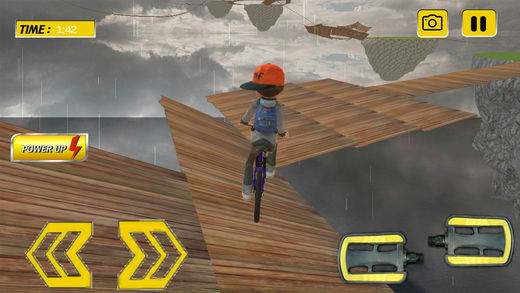 不可能的自行车特技比赛游戏官方截图1
