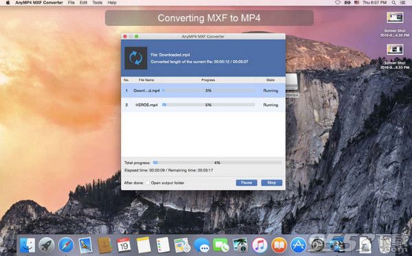 AnyMP4 MXF转换器Mac版