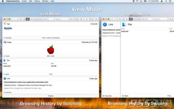 Clipboard Action Mac版