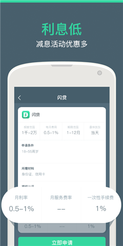 闪贷借贷软件ios官方版截图2