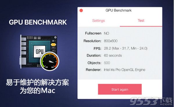GPU基准测试Mac版