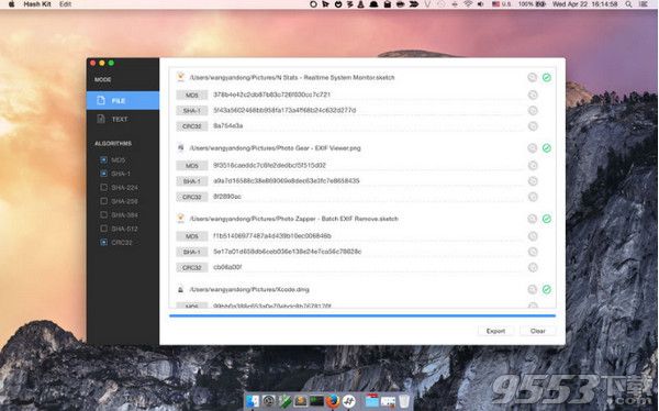 Hash Kit Mac版