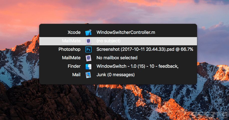 WindowSwitch Mac版
