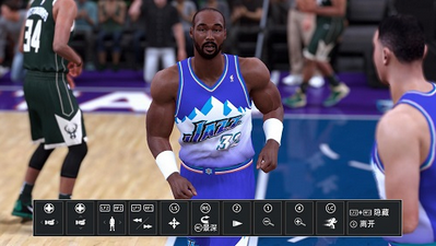 NBA2K18 郵差卡爾馬龍身形發(fā)型面補(bǔ)MOD