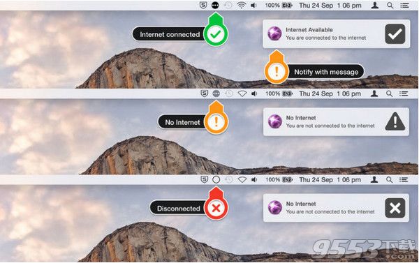 Internet Status Mac版