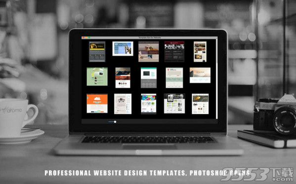 Template Set for Website Mac版