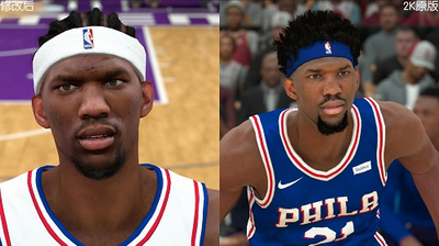 NBA2K18 大帝恩比德辫子头新发型MOD