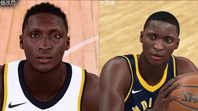 NBA2K18 步行者队奥拉迪波身形面补MOD