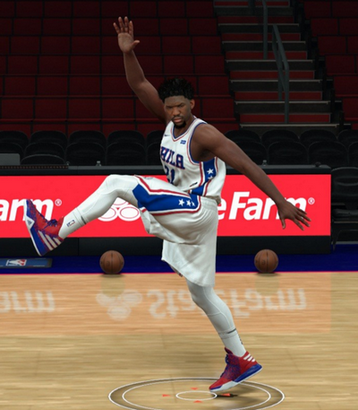 NBA2K18 恩比德身形MOD