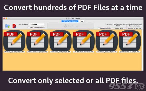 PDF To Text Creator Mac版