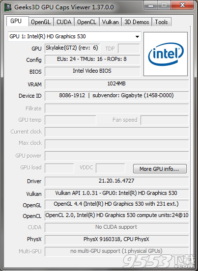GPU Caps Viewer中文汉化版下载