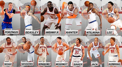 NBA2K18 尼克斯全队球员高清照片补丁