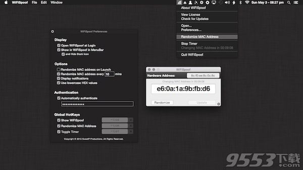 WiFiSpoof mac破解版