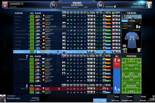 足球俱乐部模拟18PC版_足球俱乐部模拟18中文版单机游戏下载图2