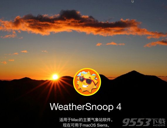 WeatherSnoop 4 Mac版