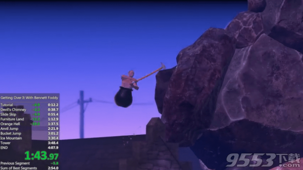Getting over it怎么通关 Getting over it通关攻略视频