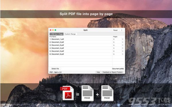 PDF Split Mac版