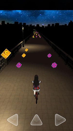 单车少女之夜色街灯中文最新版2017下载-单车少女之夜色街灯汉化安卓官方版下载v1.0图2