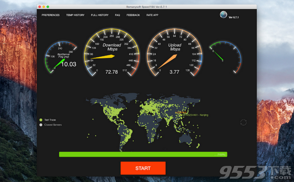 Romanysoft SpeedTest 2017 Mac版