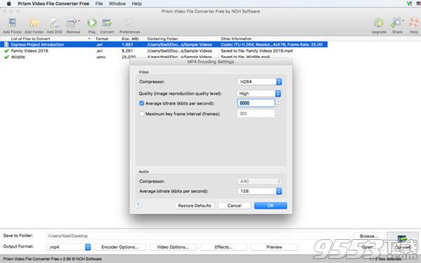 Prism Video File Converter Mac版